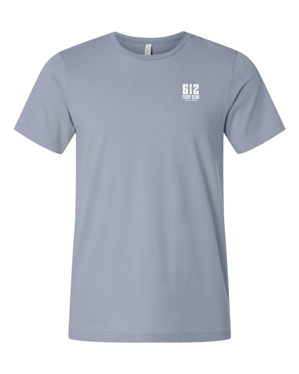 1 Timothy 6:12 Cotton Tee - Vintage Denim (White Print)