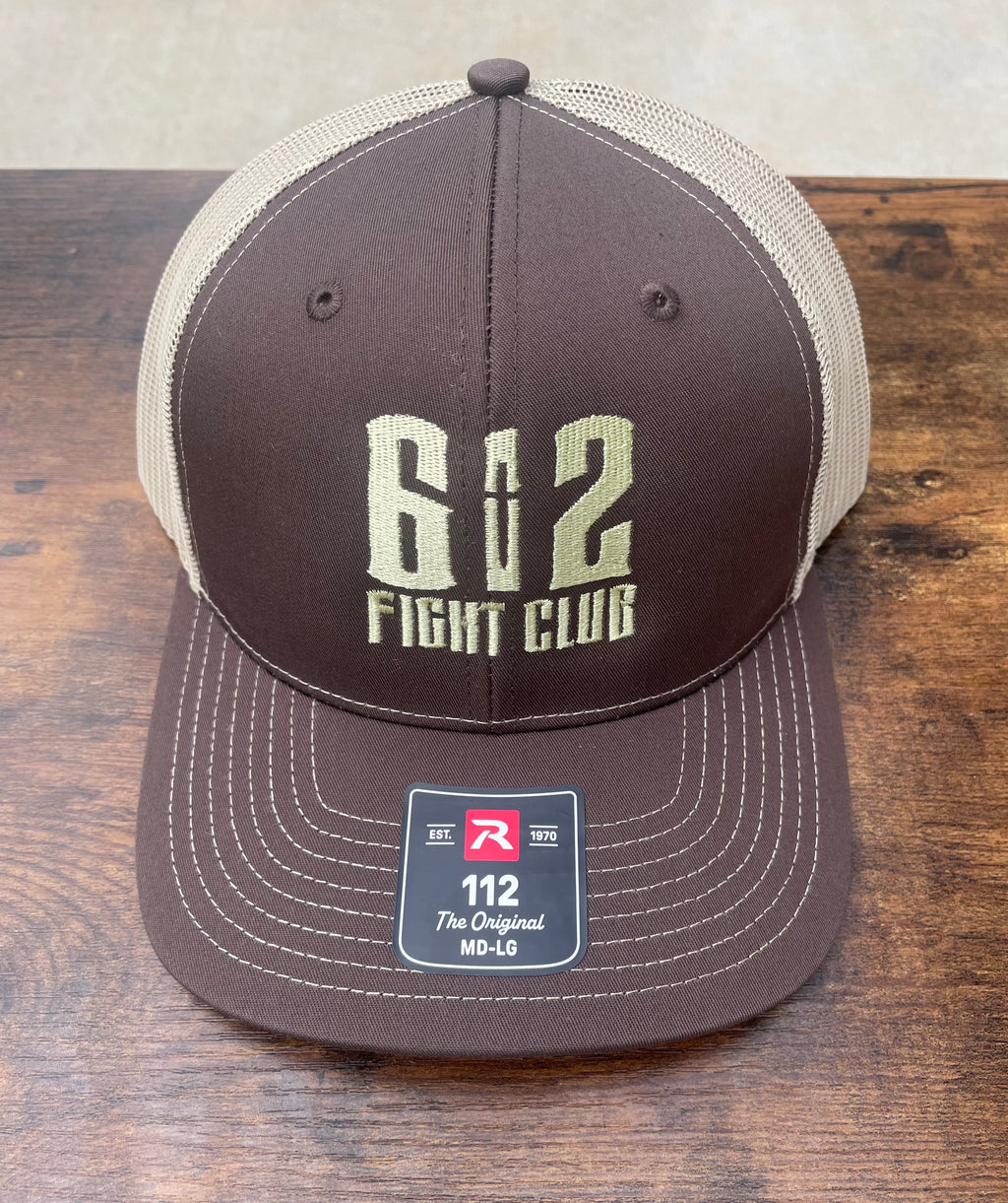612FC Trucker Cap - Brown/Khaki