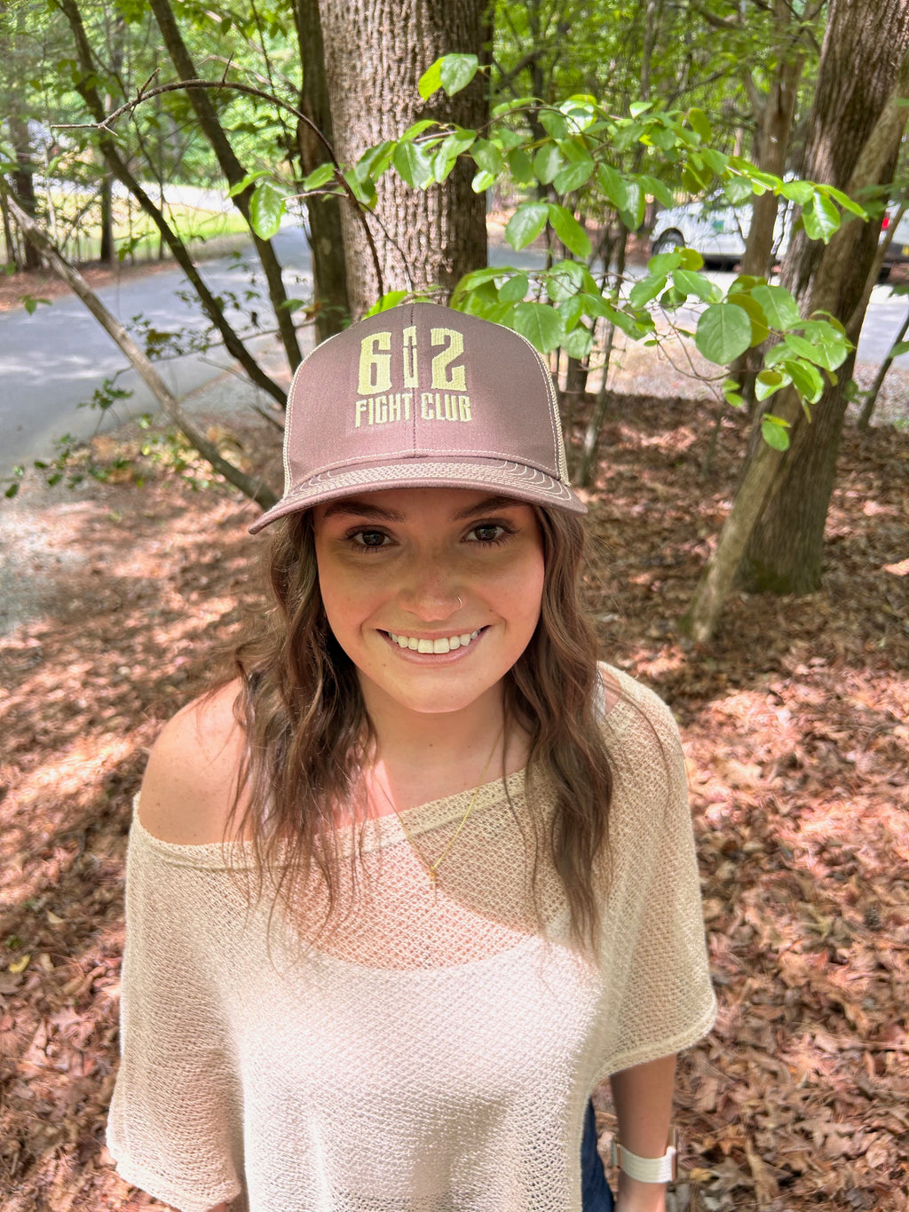 612FC Trucker Cap - Brown/Khaki