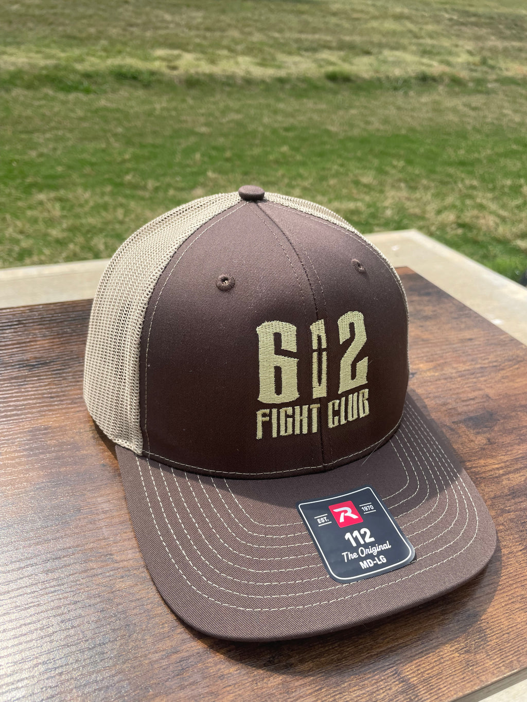 612FC Trucker Cap - Brown/Khaki