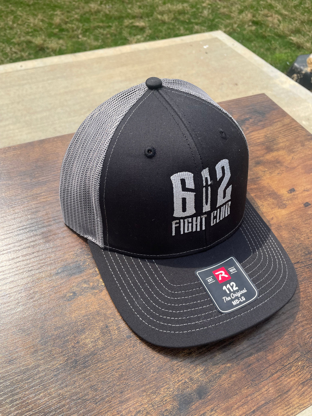 612FC Trucker Cap - Black/Charcoal