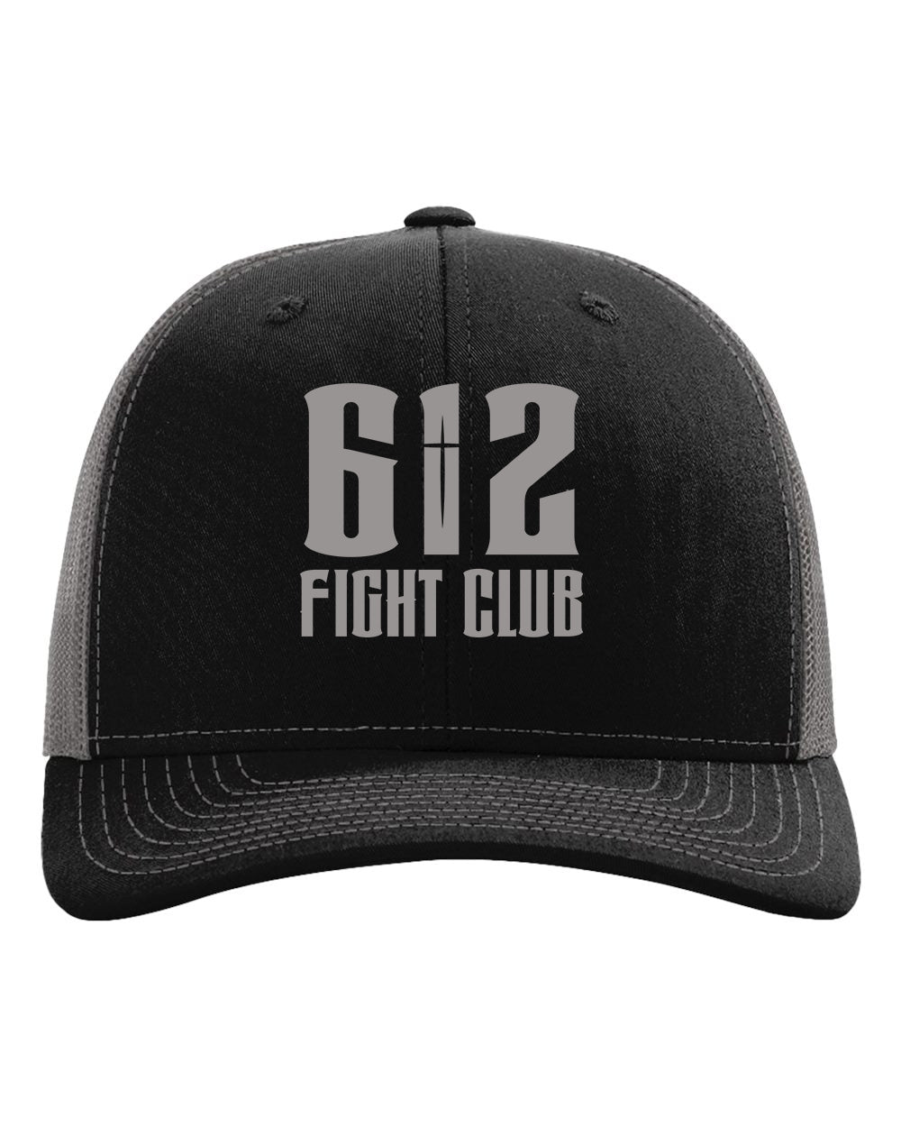612FC Trucker Cap - Black/Charcoal