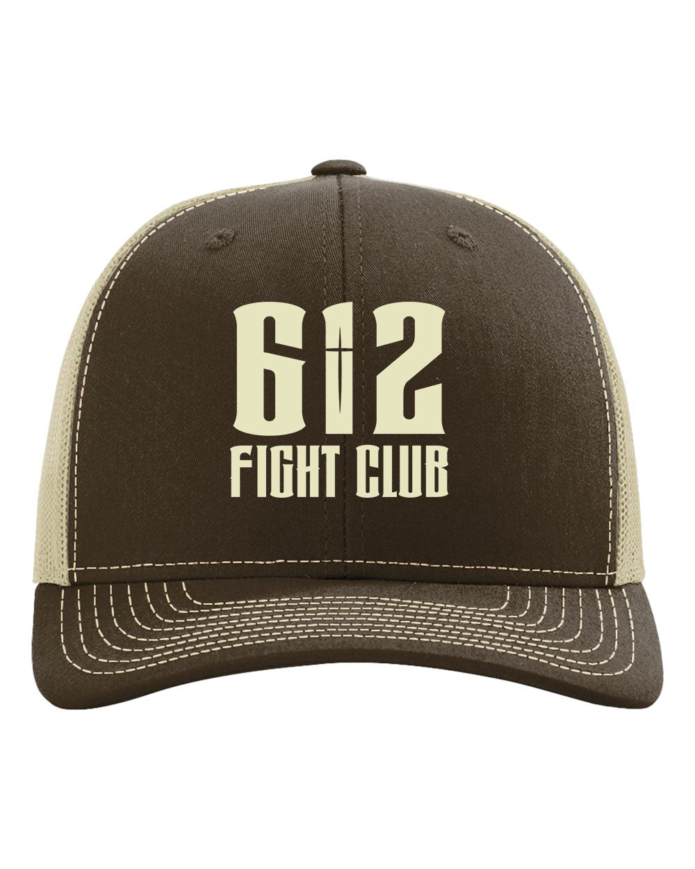 612FC Trucker Cap - Brown/Khaki