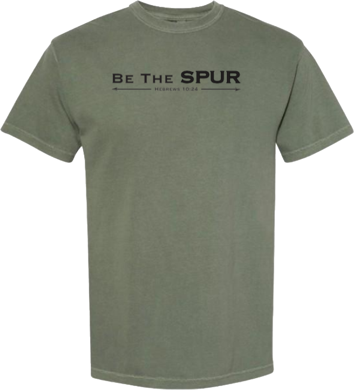 'Be the Spur' Christian T-Shirt - Moss